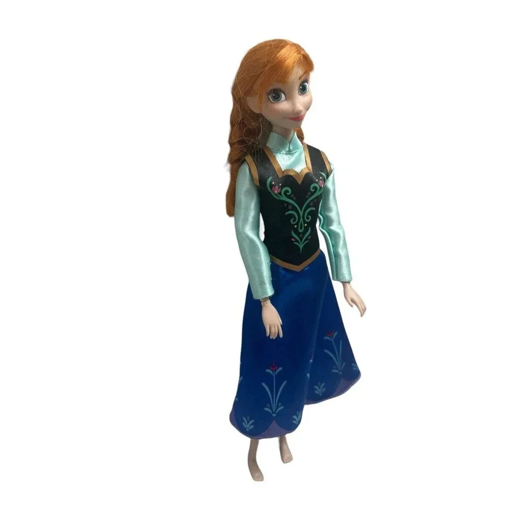 Disney Frozen Anna Barbie Fashion Doll Hasbro Red Hair Braids